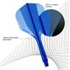 Harrows Darts Solo No.6 Integrated Flights and Shaft - BLUE