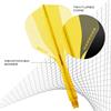 Harrows Darts Solo No.6 Integrated Flights and Shaft - Yellow