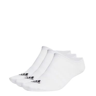 Adidas Thin & Light No Show Socks 3pack - White