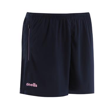 O' Neills Girls Donegal Hydra 049 Poly Training Shorts - Pink