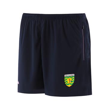 O' Neills Girls Donegal Hydra 049 Poly Training Shorts - Pink