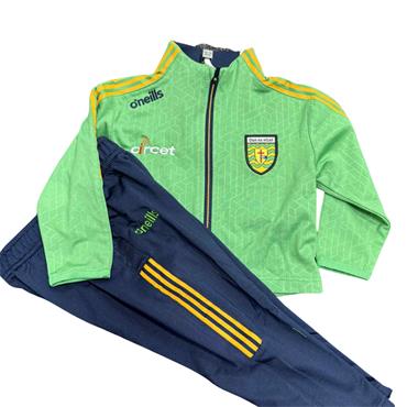 O' Neills Kids Donegal GAA Hydra 152 Tracksuit - GREEN