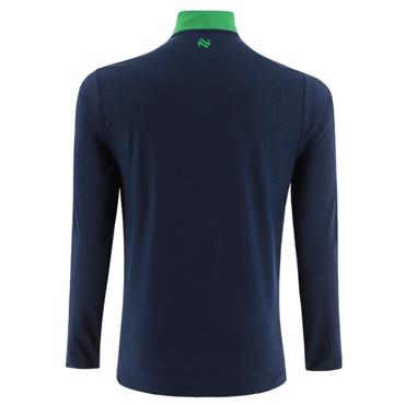 O'Neills Adults Donegal Hydra 184 Brushed Half Zip Top Pockets - MARINE