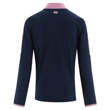 O' Neills Girls Donegal Hydra 184 Brush Half- Zip Top Pockets - MARINE