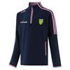 O' Neills Girls Donegal Hydra 184 Brush Half- Zip Top Pockets - MARINE