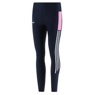 O' Neills Womens Donegal Hydra 040 Full Length Leggings - Marine/ Pink