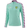 O' Neills Girls Donegal Imperium 184 Brushed Half- Zip Top - GREEN
