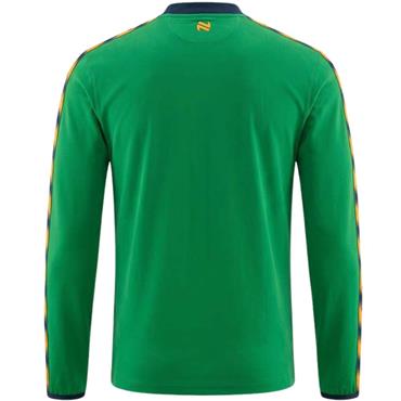 O' Neills Kids Donegal Imperium 184 Brused Half- Zip Top - GREEN