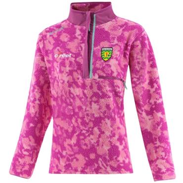 O' Neills Ladies Donegal Imperium 028 Fleece Half- Zip Top - Purple