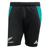 Adidas Adults All Black Gym Shorts - BLACK