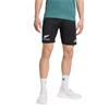 Adidas Adults All Black Gym Shorts - BLACK