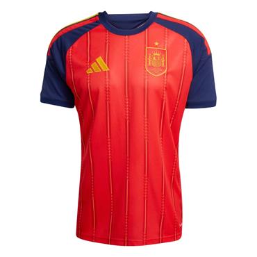 Adidas Adults Spain 26 Home Jersey - Red