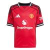 Adidas Kids Man Utd 25/26 Home Kit - Red