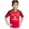 Adidas Kids Man Utd 25/26 Home Kit - Red