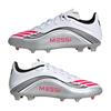 Adidas Kids F50 Messi Club Football Boots | FG - WHITE