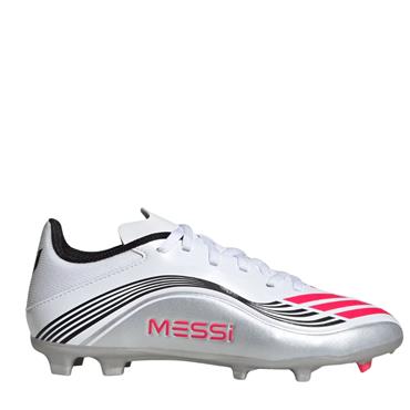 Adidas Kids F50 Messi Club Football Boots | FG - WHITE