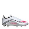Adidas Kids F50 Messi Club Football Boots | FG - WHITE