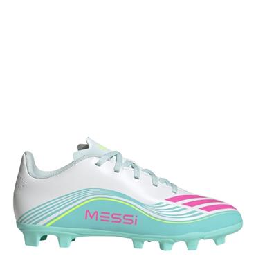 ADIDAS KIDS F50 MESSI CLUB FG FOOTBALL BOOTS - White