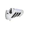 Adidas Junior  Rugby SG Football Boots - WHITE BLACK