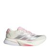 ADIZERO WOMENS BOSTON 13 RUNNING SHOE - White/Pink