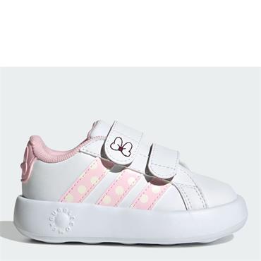 Adidas Kids Grand Court Minnie Mouse Grand Court Trainers - White