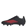 ADIDAS ADULTS F50 CLUB FG/MG FOOTBALL BOOTS - BLACK