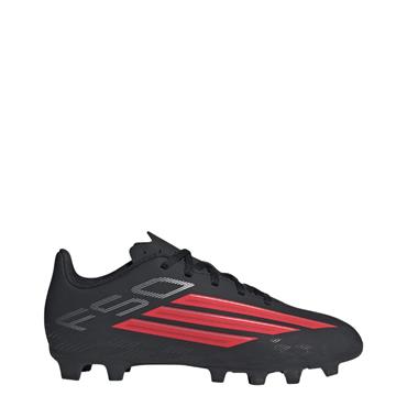 ADIDAS KIDS F50 CLUB FG/MG FOOTBALL BOOTS - BLACK