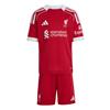 ADIDAS LIVERPOOL OFFICAL 25/26 KIDS FULL KIT - Red