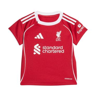 Adidas Infants Liverpool FC 25/ 26 Home Kit - Red