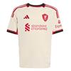 Adidas Kids Liverpool FC 2025/26 Away Jersey - White