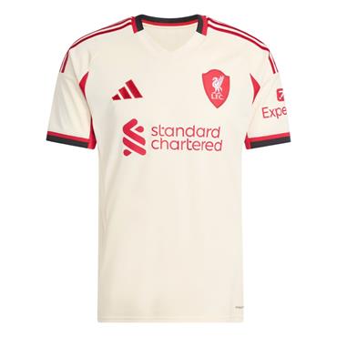 ADIDAS MENS LIVERPOOL FC 2025/26 AWAY - White