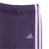 Infants Adidas 3S Jog Tracksuit - Purple