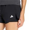 Adidas Womens Run Essentials 2 In 1 Shorts - BLACK