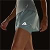Adidas Womens Running Essentials 2 In 1 Shorts - GREEN