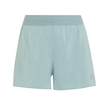 Adidas Womens Running Essentials 2 In 1 Shorts - GREEN
