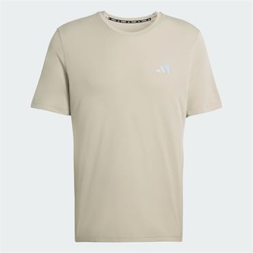 Adidas Mens Running Essentials T- Shirt - GREEN
