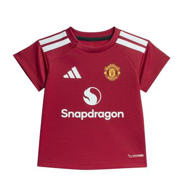 ADIDAS INFANTS OFFICIAL MANCHESTER UNITED 26/27 HOME KIT - Red