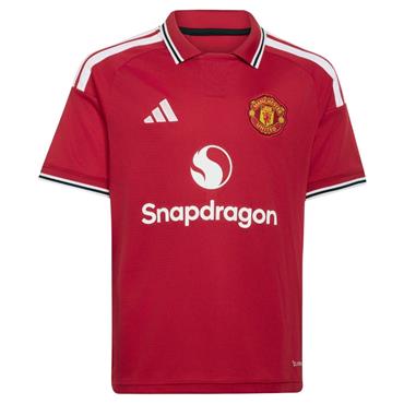 Adidas Kids Manchester United 26/ 27 Home Jersey - Red