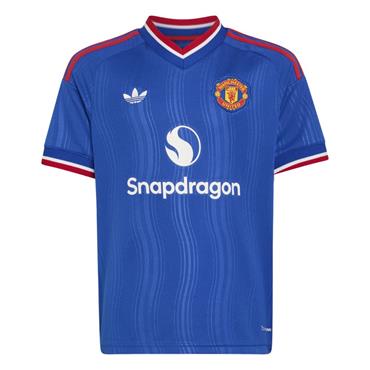 Adidas Kids Manchester United 26/27 Away Jersey - BLUE