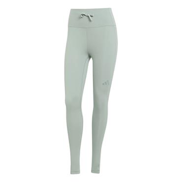 ADIDAS LADIES RUN ESSENTIAL FULL LENGTH LEGGINGS - GREEN