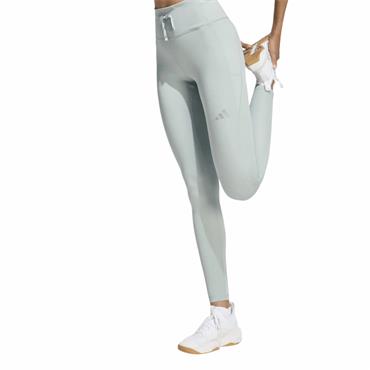ADIDAS LADIES RUN ESSENTIAL FULL LENGTH LEGGINGS - GREEN