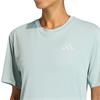 ADIDAS LADIES RUN ESSENTIAL T-SHIRT - GREEN