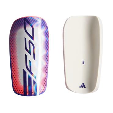 Adidas F50 EU Club Shin Guards - White