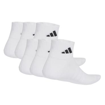 Adidas Cushioned Essential Ankle Socks 6pack - White