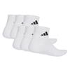 Adidas Cushioned Essential Ankle Socks 6pack - White