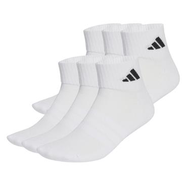 Adidas Cushioned Essential Ankle Socks 6pack - White