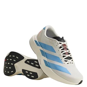 Adidas Mens Adizero EVO SL WOVEN RUNNING SHOES - Off White