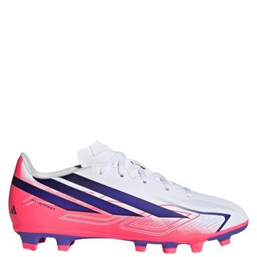 Adidas Kids F50 Hyperfast Club FG / MG - White
