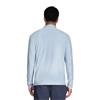SKECHERS MENS GO DRI ALL DAY HALF ZIP - SKY