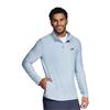 SKECHERS MENS GO DRI ALL DAY HALF ZIP - SKY